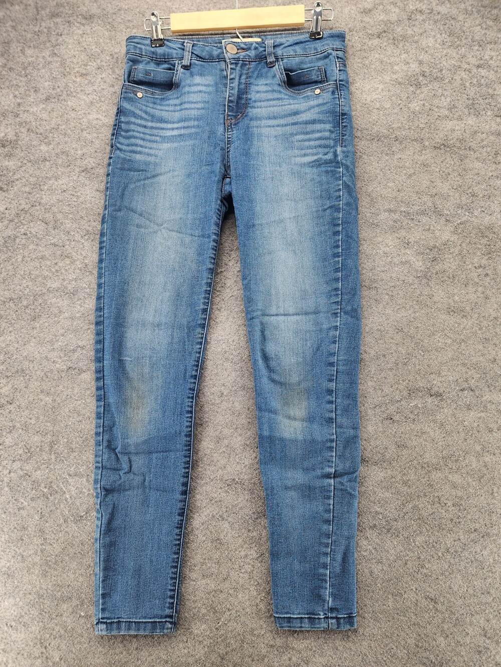 Democracy Jeans Womens 2 Jeggings Skinny Blue Denim